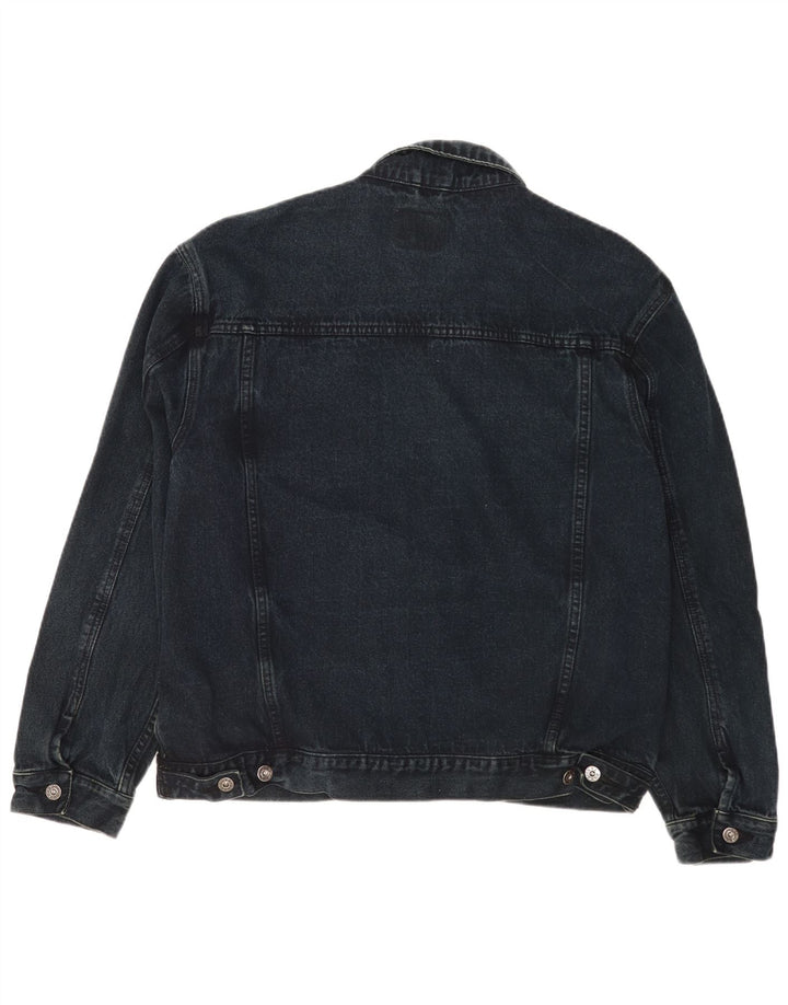 Duke Ανδρικό Τζιν Μπουφάν UK 42 XL Navy Blue Cotton Classic