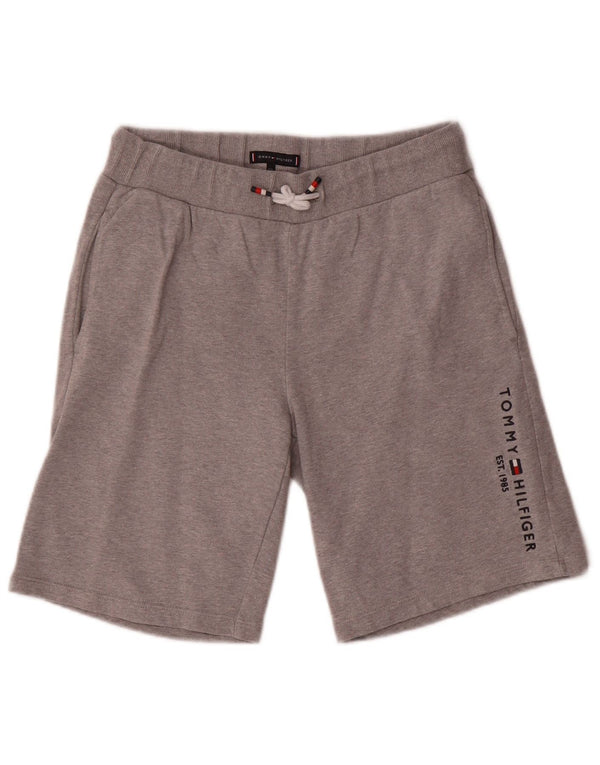 Tommy Hilfiger Boys Graphic Sport Shorts 15-16 Years Grey