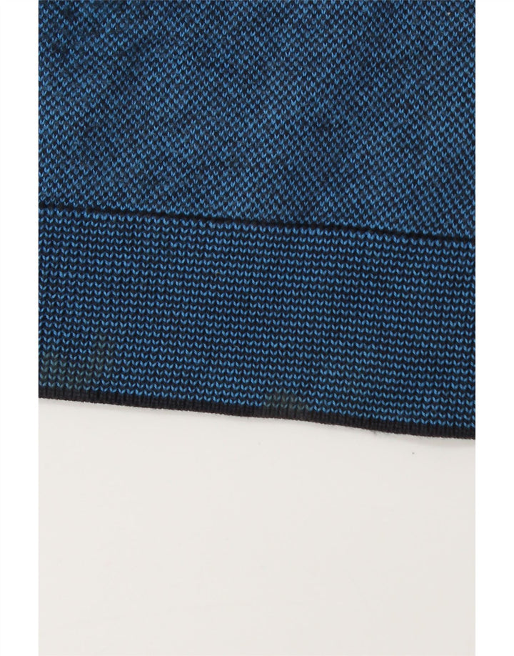 Ανδρικό πουλόβερ Marks & Spencer Tailored Fit Crew Neck Jumper Large Blue