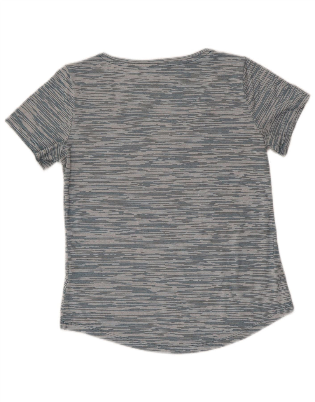 Γυναικείο μπλουζάκι Nike Dri Fit Loose Fit Top UK 6 XS Μπλε ριγέ πολυεστέρα