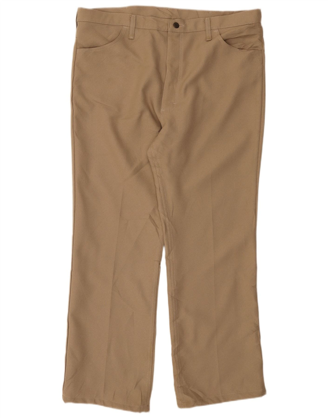 Ανδρικό ίσιο casual παντελόνι Wrangler W40 L29 Beige Polyester