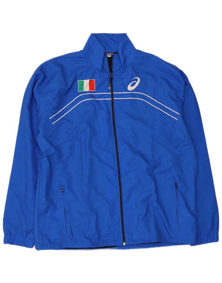 Ανδρική φόρμα Asics Italia Graphic Top Jacket XL Blue Polyester