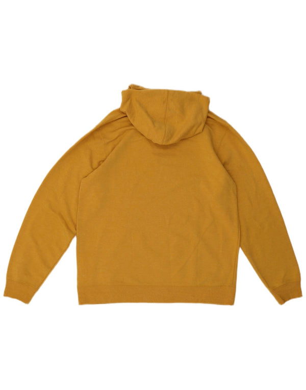 Billabong Boys Hoodie Jumper 15-16 Years Yellow Polyester