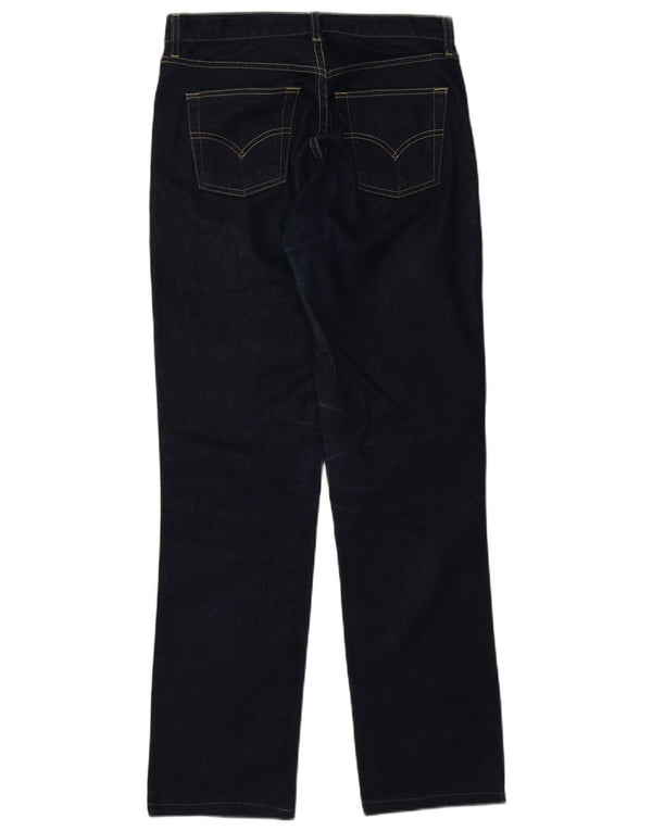 Γυναικείο τζιν Levi's Straight W32 L32 Navy Blue