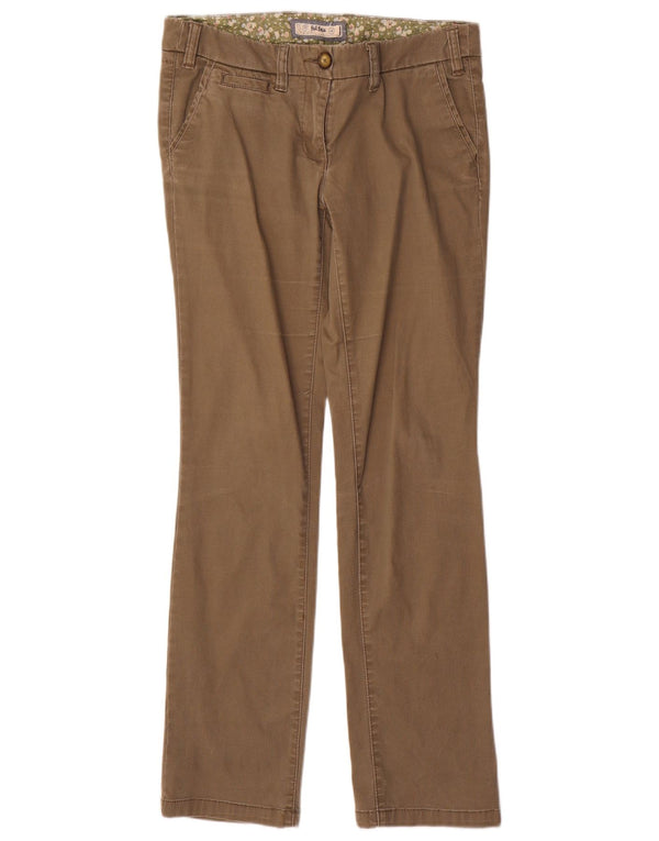 FAT FACE Γυναικείο χαμηλόμεσο παντελόνι Chino UK 10 Small W32 L31 Brown