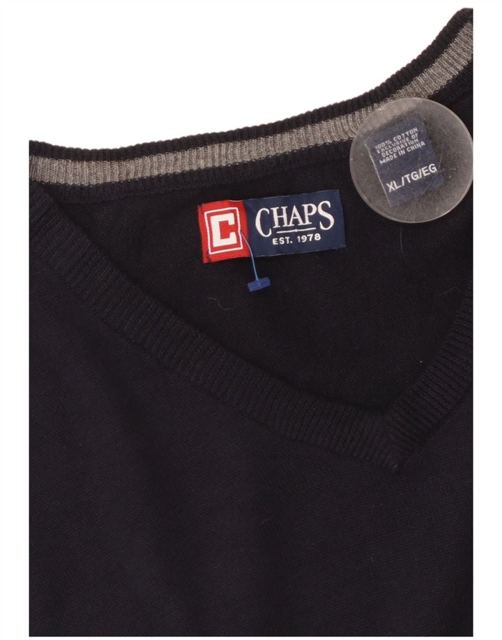 CHAPS Ανδρικό γιλέκο Tank Top XL Navy Blue Cotton