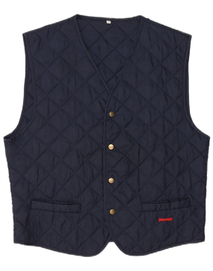 SPALDING Ανδρικό καπιτονέ Gilet UK 42 XL Navy Blue