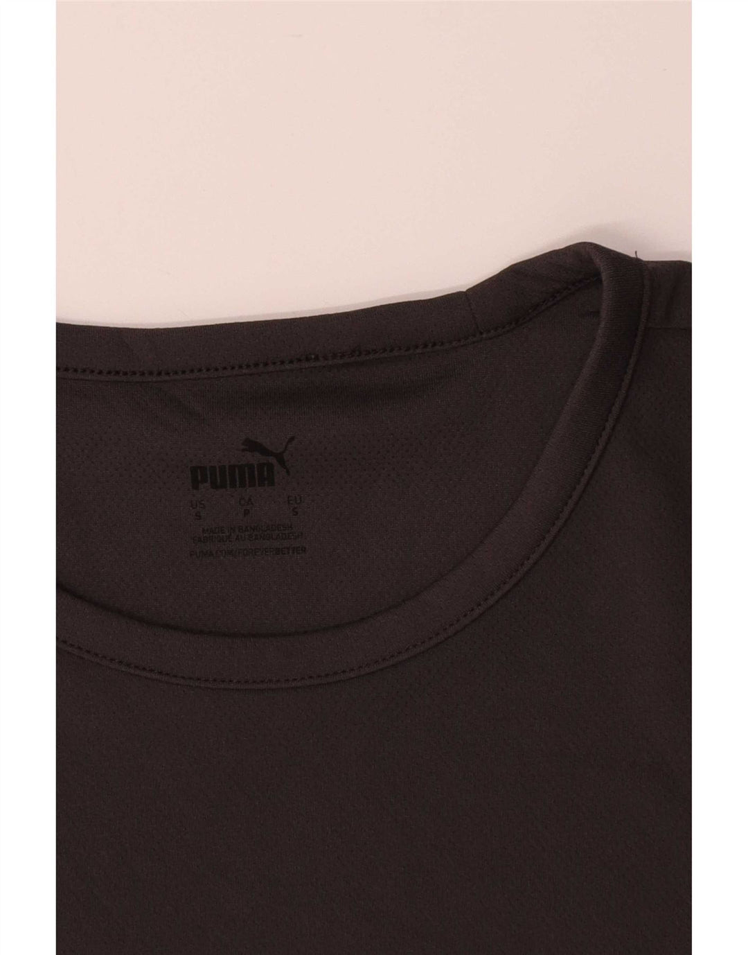 Ανδρικό T-Shirt Puma Top Small Black Colourblock Πολυεστέρας