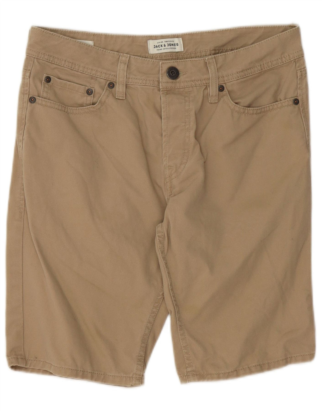 Ανδρικό σορτς Jack & Jones Casual Small W29 Μπεζ βαμβακερό