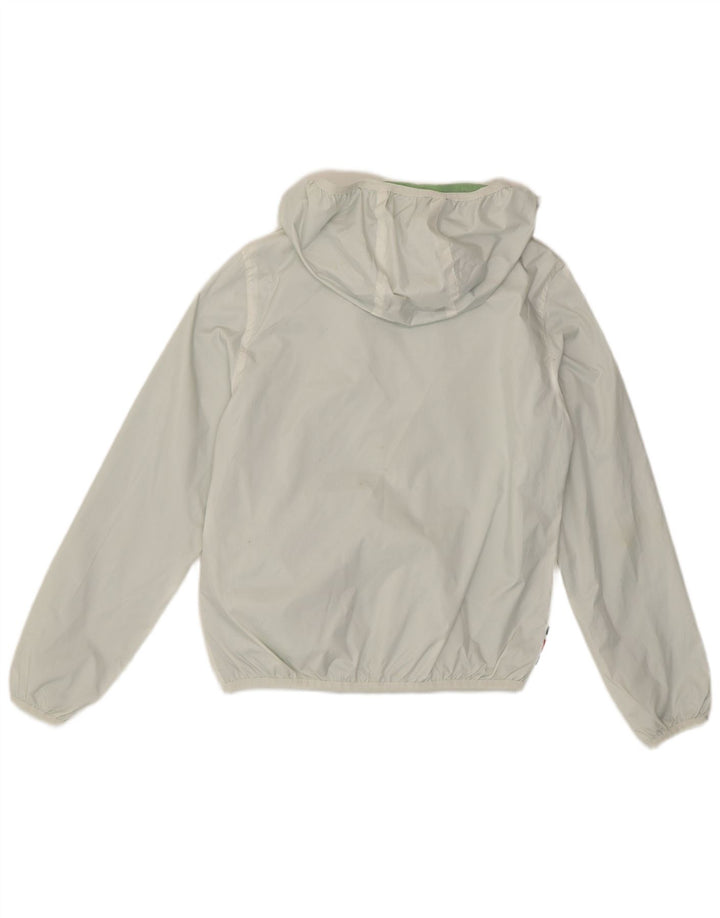 Invicta Γυναικείο μπουφάν βροχής με κουκούλα UK 10 Small White Polyester