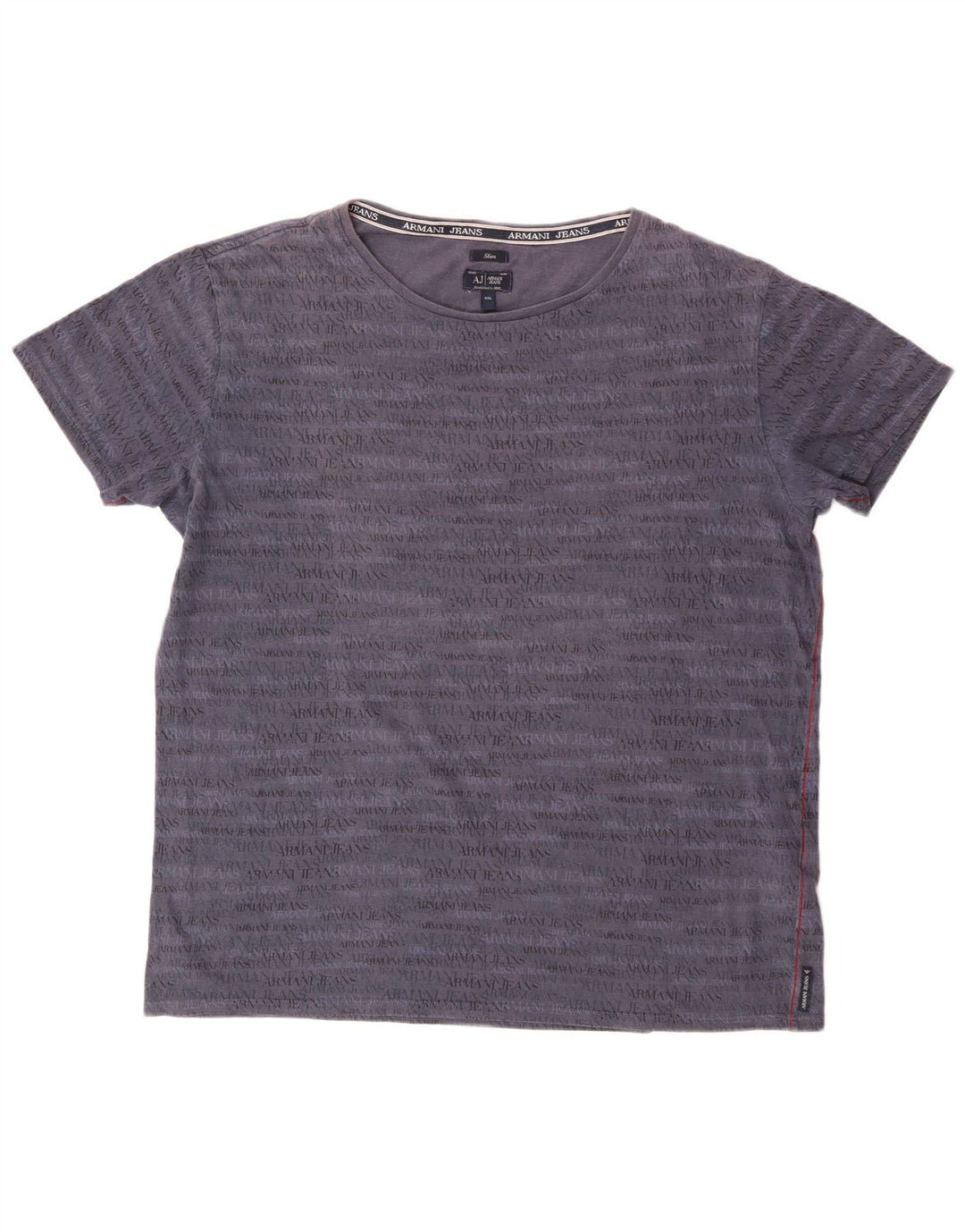 ARMANI JEANS Ανδρικό γραφικό T-Shirt Top 2XL Navy Blue