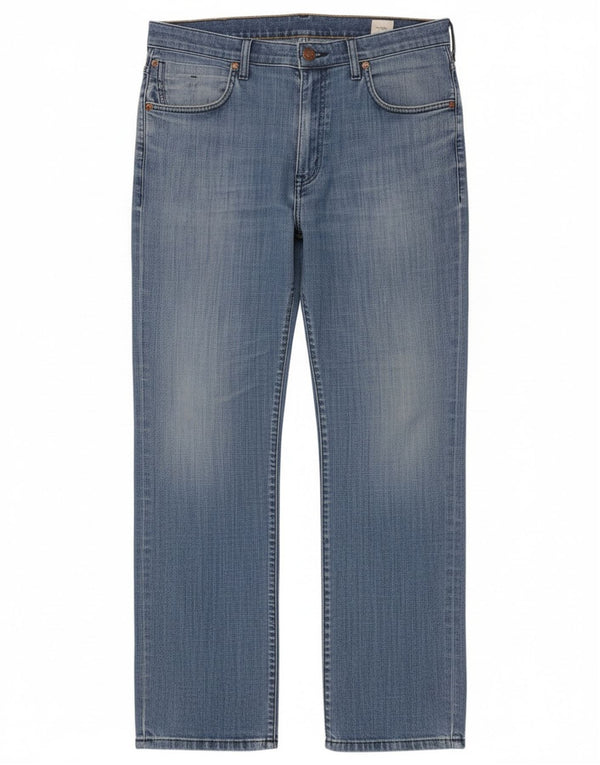 Wrangler Γυναικείο τζιν Arizona Straight W35 L32 Μπλε βαμβακερό