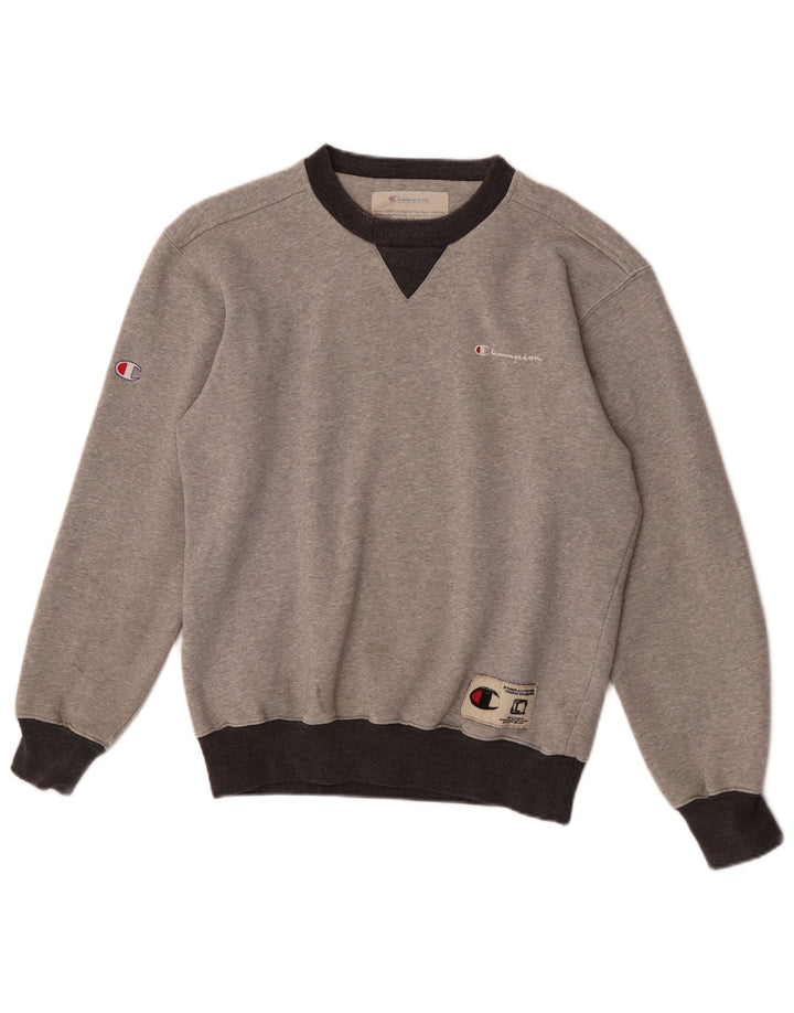 Ανδρικό φούτερ Champion Jumper Small Grey Colourblock