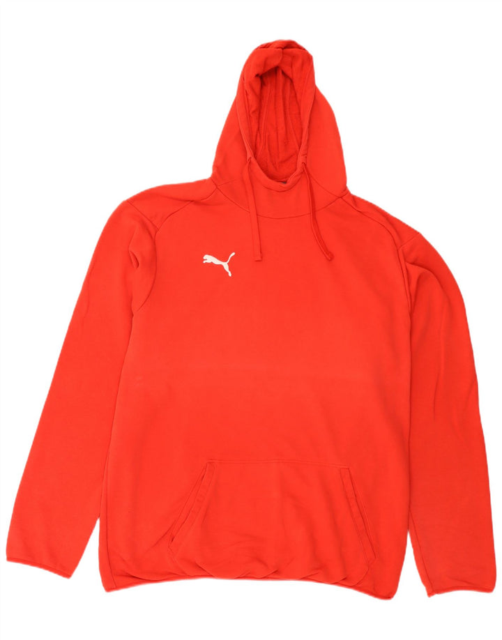 Puma Ανδρικό Hoodie Jumper XL Κόκκινο βαμβακερό