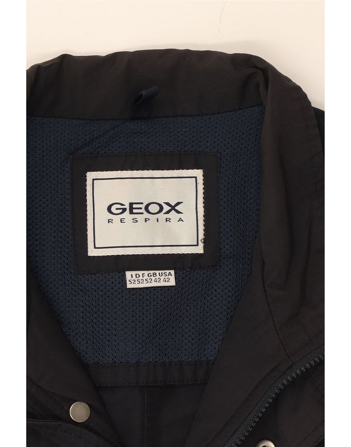 GEOX Ανδρικό Μπουφάν Utility UK 42 XL Navy Blue Cotton