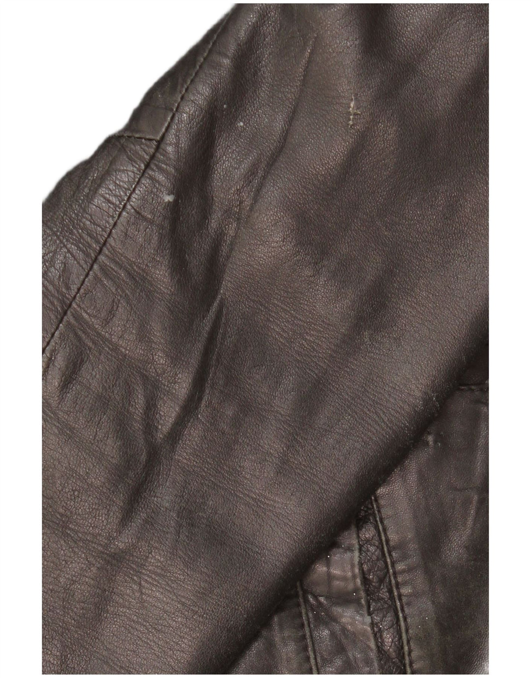 Fred Mello Γυναικείο Δερμάτινο Μπουφάν UK 20 2XL Μαύρο Δερμάτινο