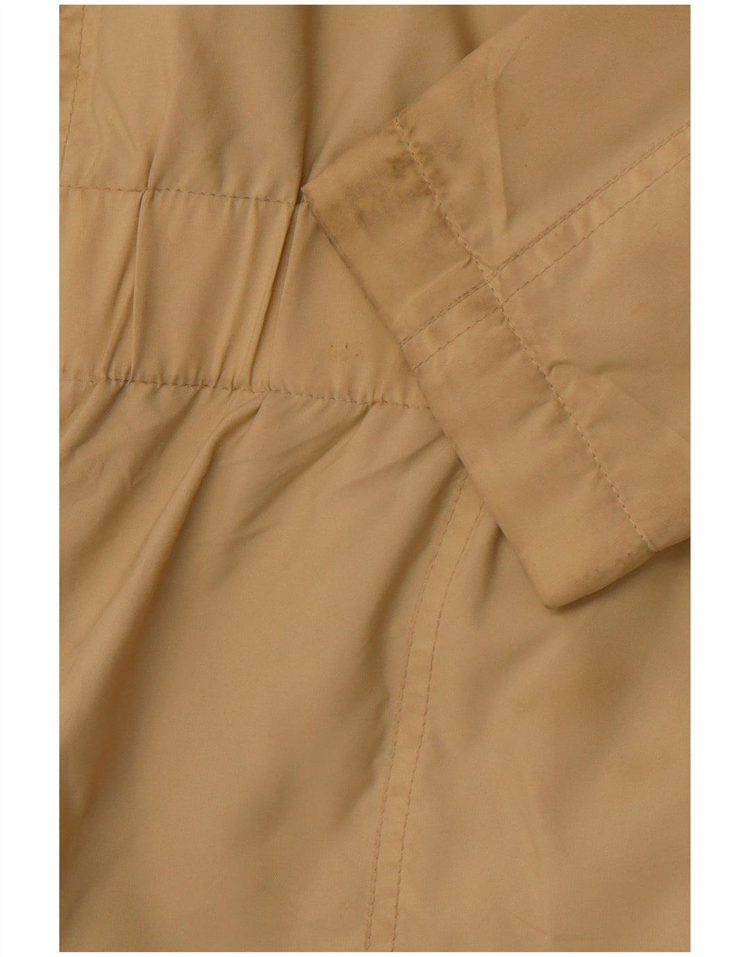 VINTAGE Γυναικείο Utility Jacket UK 16 Large Beige Colourblock