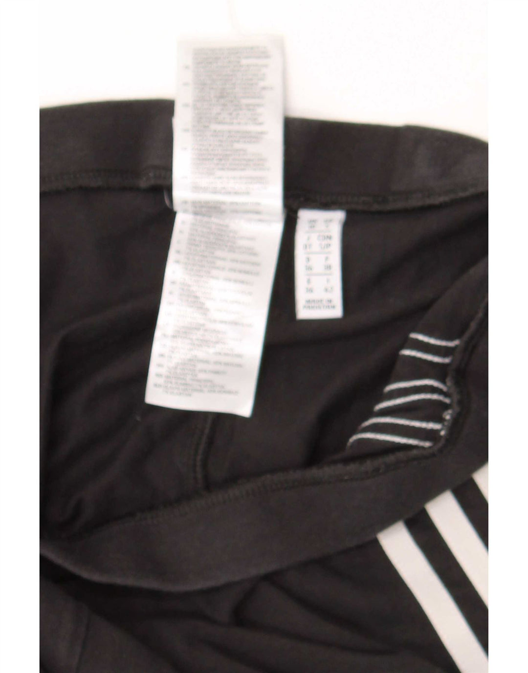 Γυναικείο κολάν Adidas UK10 Μικρό μαύρο βαμβακερό