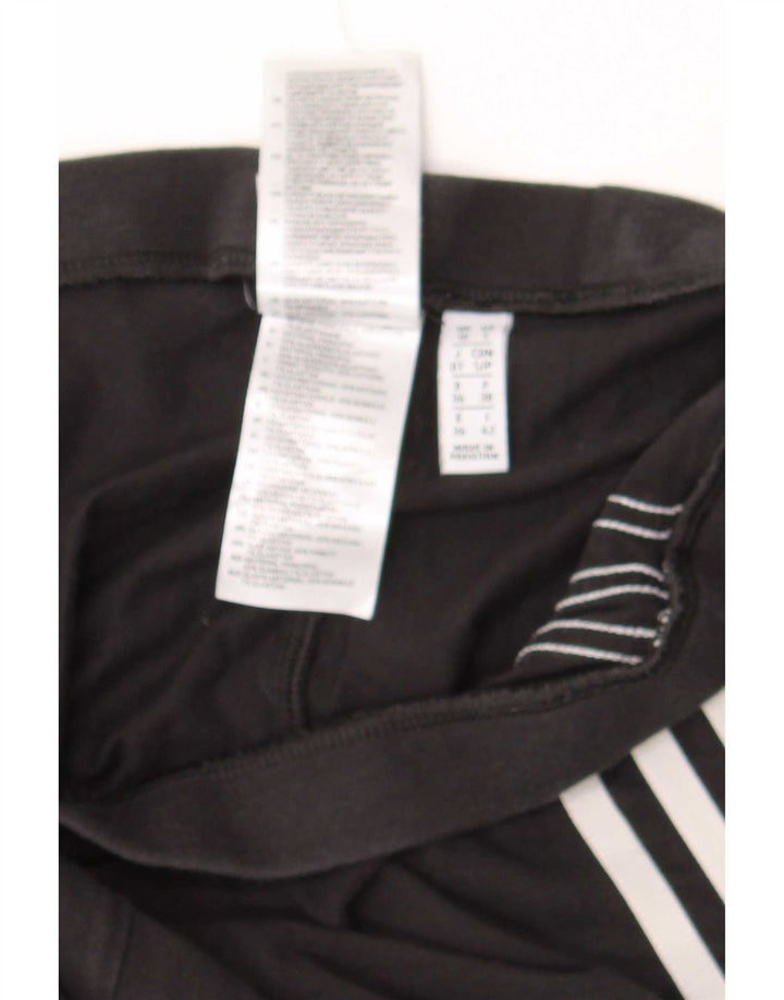 Γυναικείο κολάν Adidas UK10 Μικρό μαύρο βαμβακερό