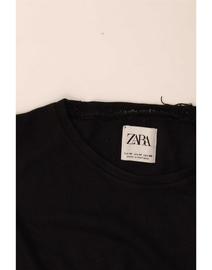 Ανδρικό T-Shirt Zara Top Μεσαίο Μαύρο