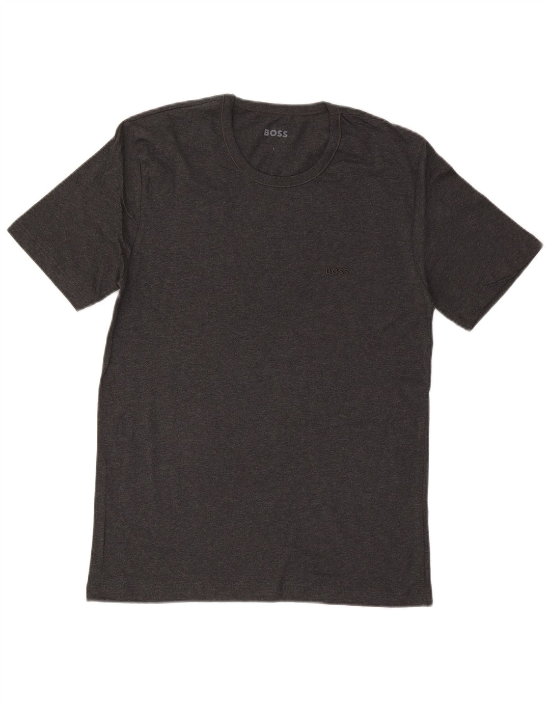 Ανδρικό T-Shirt Hugo Boss Top μεγάλο γκρι βαμβακερό
