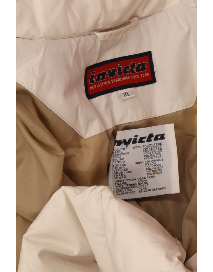 Invicta Γυναικείο μπουφάν με επένδυση UK 18 XL από λευκό πολυεστέρα