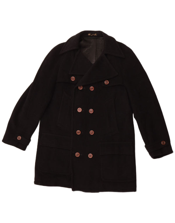 VINTAGE Ανδρικό Παλτό UK 40 Large Μαύρο