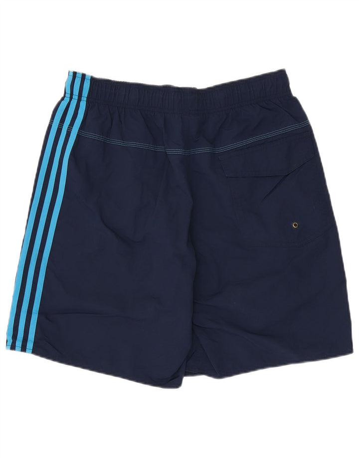 Ανδρικό σορτς κολύμβησης ADIDAS μεσαίο μπλε ναυτικό πολυεστέρας