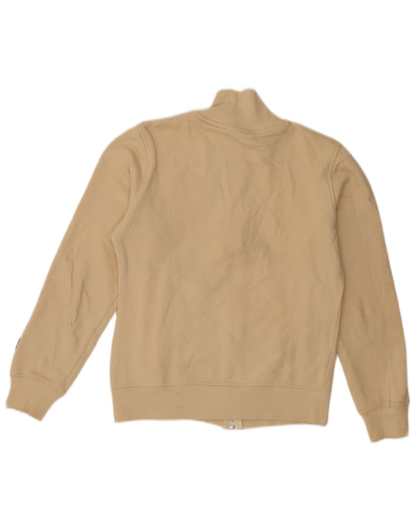 Γυναικεία αθλητική φόρμα γραφικών Asics Top Jacket UK 10 Small Beige Cotton
