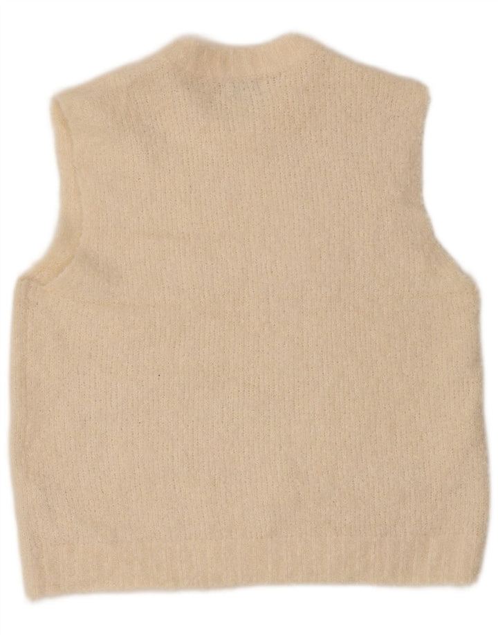 Topshop Γυναικείο Γιλέκο Tank Top UK 14 Medium Beige Polyester