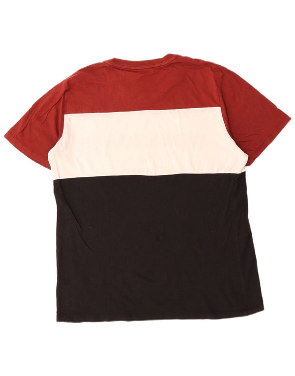 Ανδρικό γραφικό μπλουζάκι Jack & Jones Top XL πολύχρωμο βαμβακερό μπλοκ