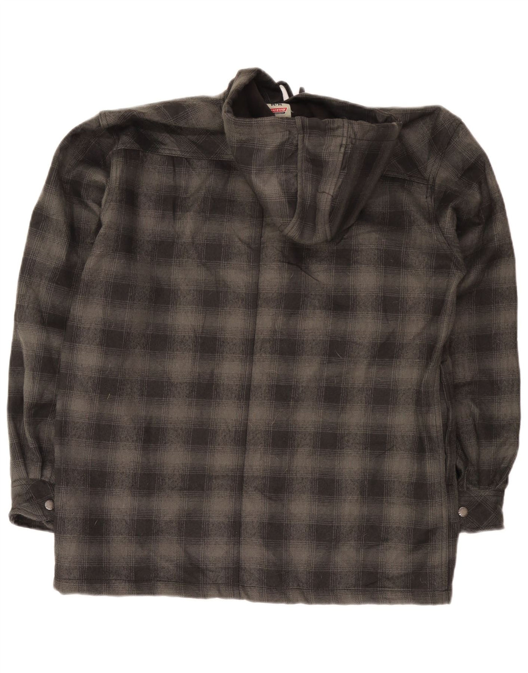 Ανδρικό πουκάμισο Dickies με κουκούλα ξυλοκόπο UK 38/40 Μεσαίο γκρι από πολυεστέρα