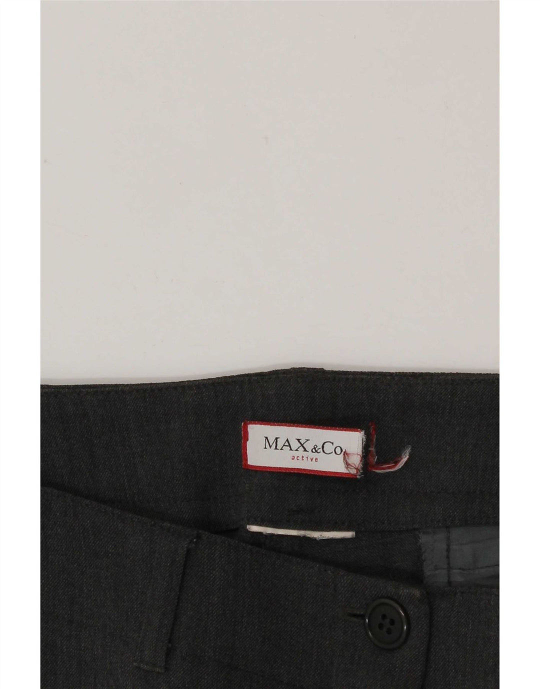 Max & Co. Γυναικείο ίσιο casual παντελόνι W32 L32 Γκρι
