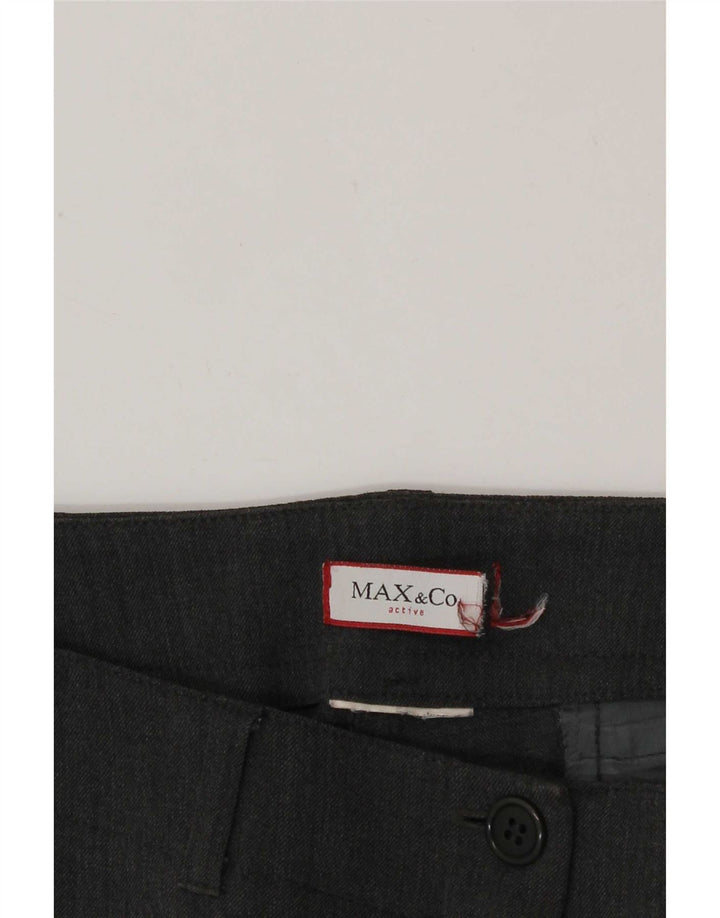 Max & Co. Γυναικείο ίσιο casual παντελόνι W32 L32 Γκρι