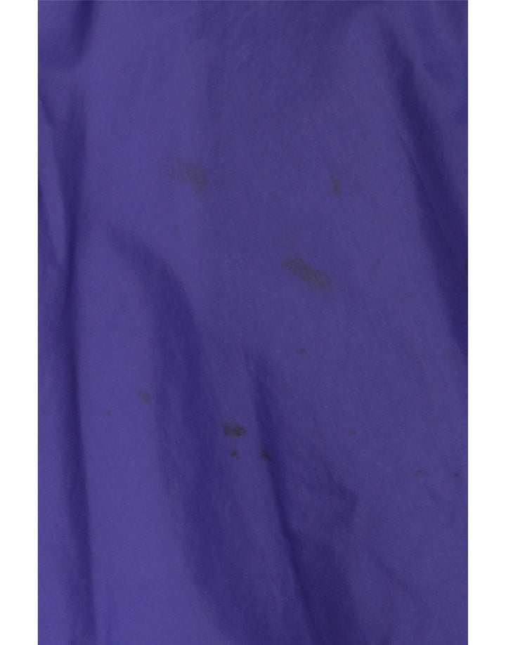 K-WAY Ανδρικό τζάκετ αντιανεμικό UK 38 Medium Purple Colourblock Polyamide