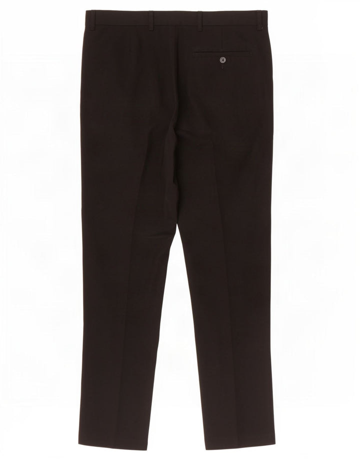 Marks & Spencer Ανδρικό Slim Suit Παντελόνι W32 L31 Μαύρο Πολυεστέρα
