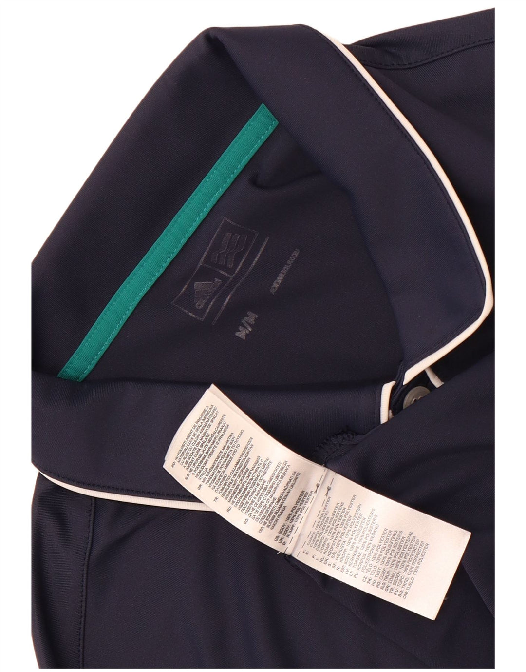 Ανδρικό πουκάμισο Adidas Polo Medium Navy Blue Polyester