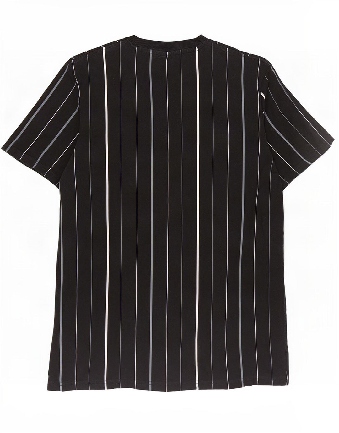 Fila Ανδρικό T-Shirt Top Μικρό μαύρο ριγέ βαμβακερό