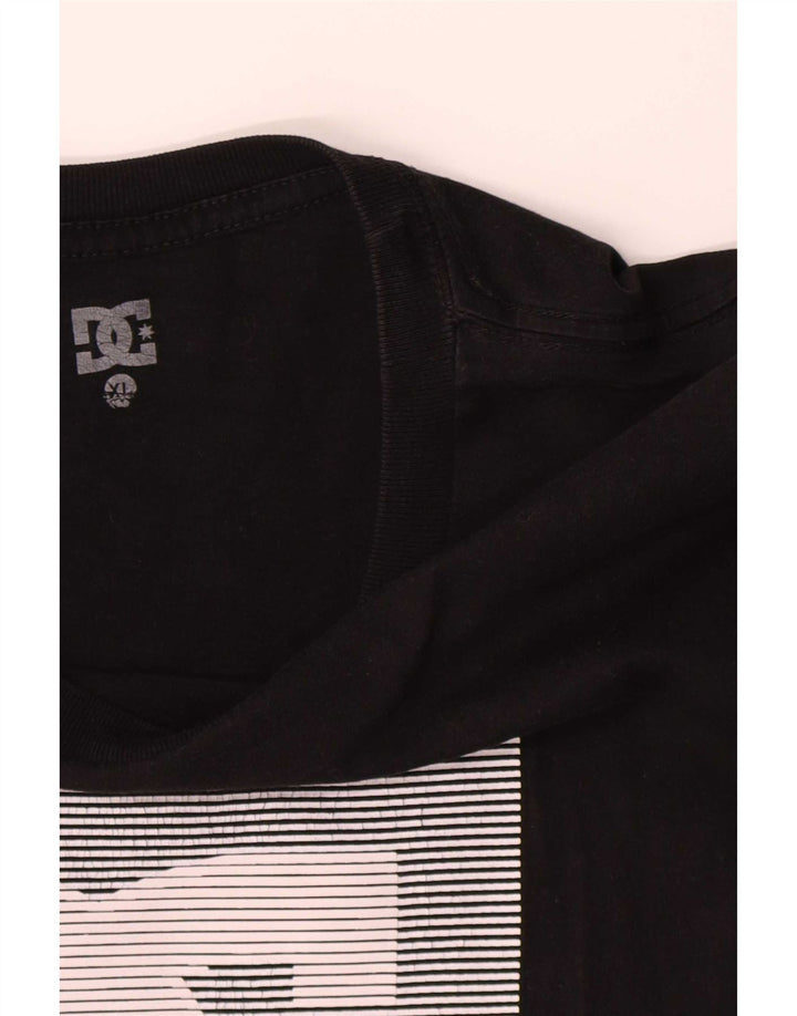 Ανδρικό γραφικό T-Shirt DC Top XL Μαύρο βαμβακερό