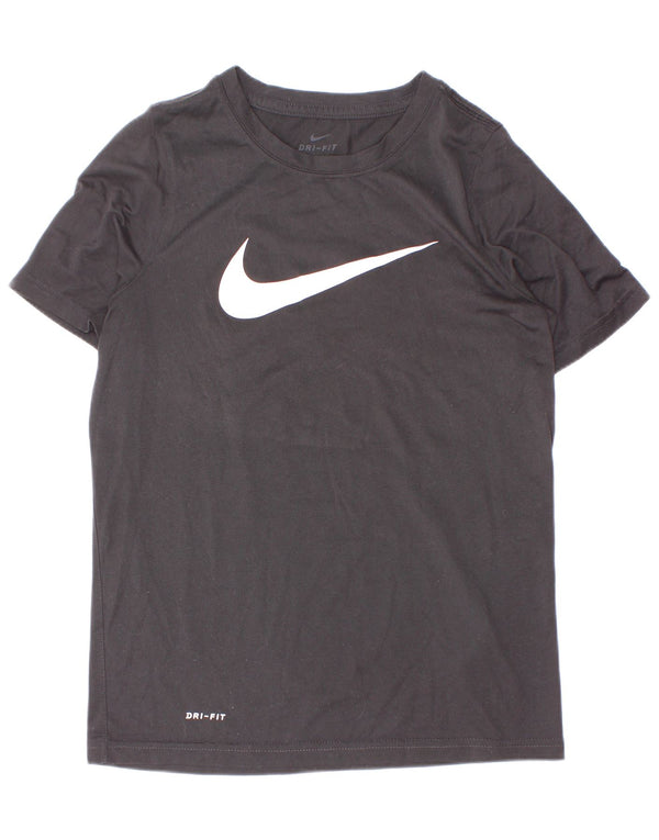 Μπλουζάκι Nike Boys Dri Fit Graphic T-shirt 10-11 ετών από μεσαίο μαύρο πολυεστέρα