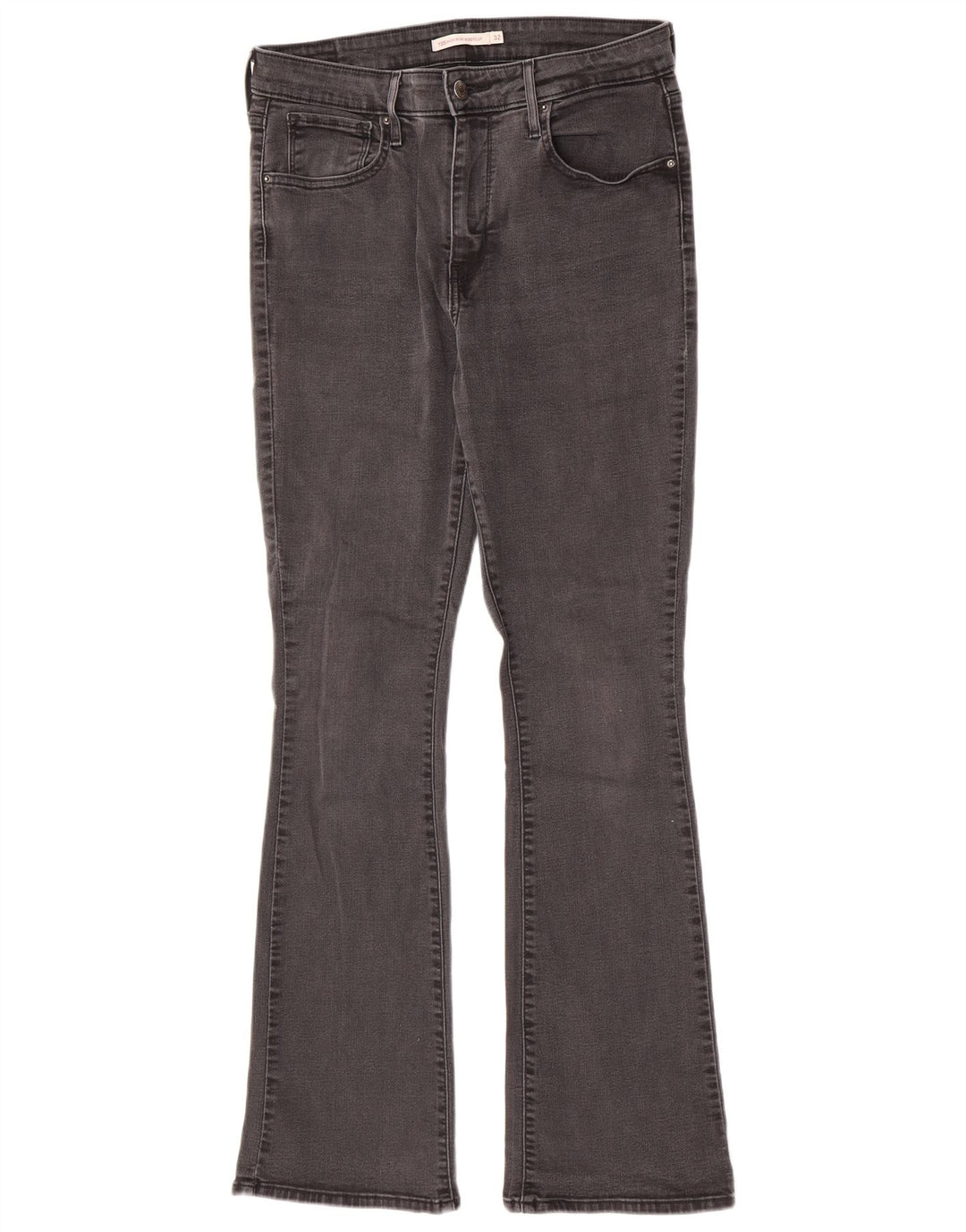 Γυναικείο Levi's 725 ψηλό τζιν μποτάκι W32 L32 γκρι βαμβακερό
