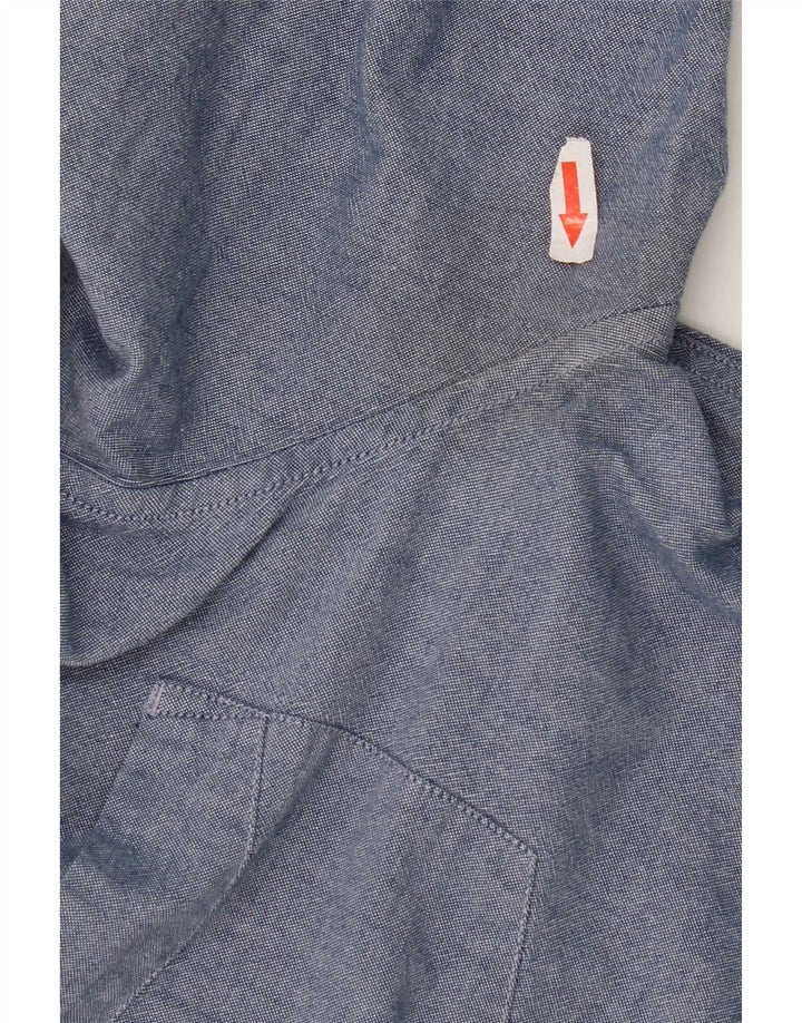 Ανδρικό πουκάμισο Levi's Standard Fit Large Navy Blue από βαμβάκι