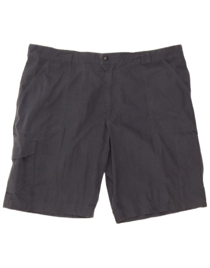 Ανδρικό σορτς Cargo Marks & Spencer W42 2XL Navy Blue Cotton