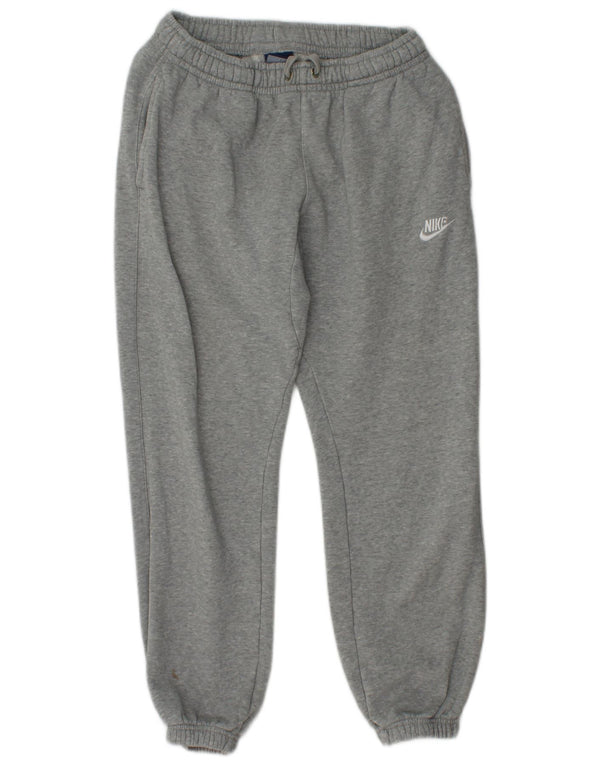 Γυναικεία αθλητική φόρμα NIKE Παντελόνι Joggers UK 10 Small Grey Cotton