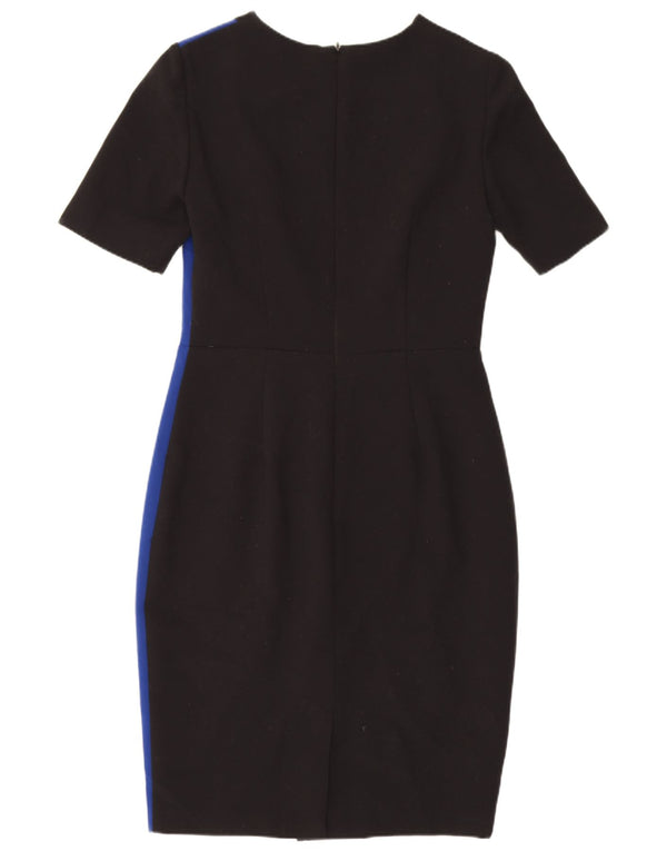 Γυναικείο φόρεμα με θήκη Marks & Spencer UK 8 Small Black Colourblock Polyester