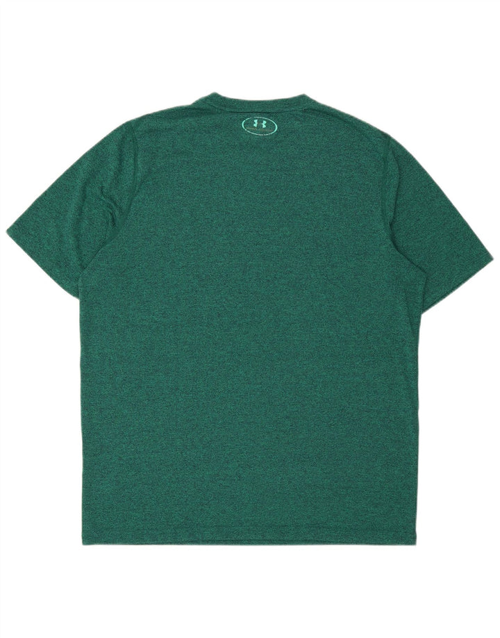 Under Armour Ανδρικό φαρδύ T-Shirt Top Medium Green Flecked