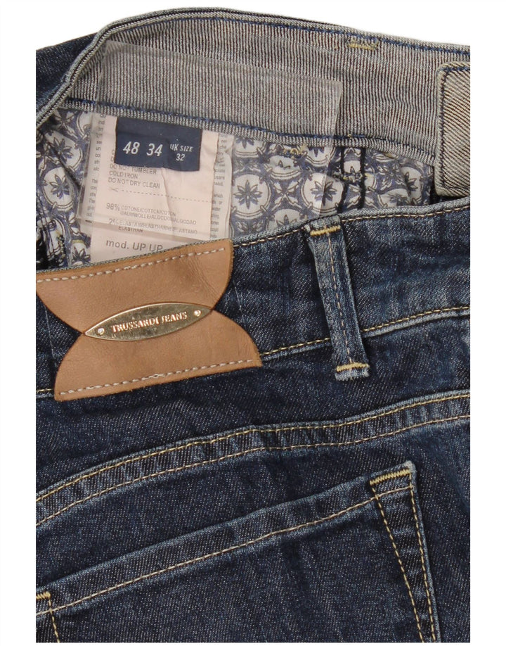 Trussardi Γυναικείο Slim Jeans W32 L32 Navy Blue Cotton