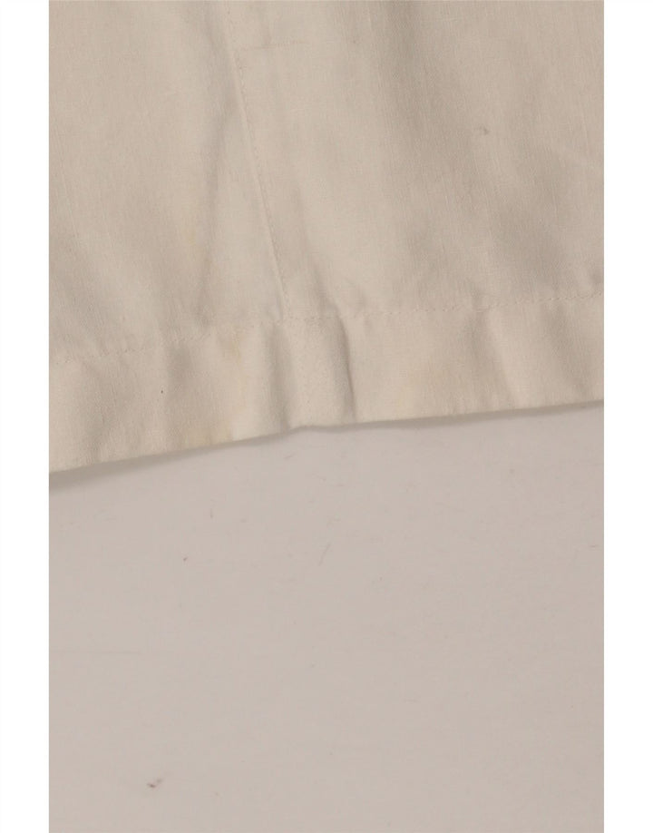 Γυναικεία Pencil Φούστα Byblos IT 40 Small W28 Λευκό Λινό