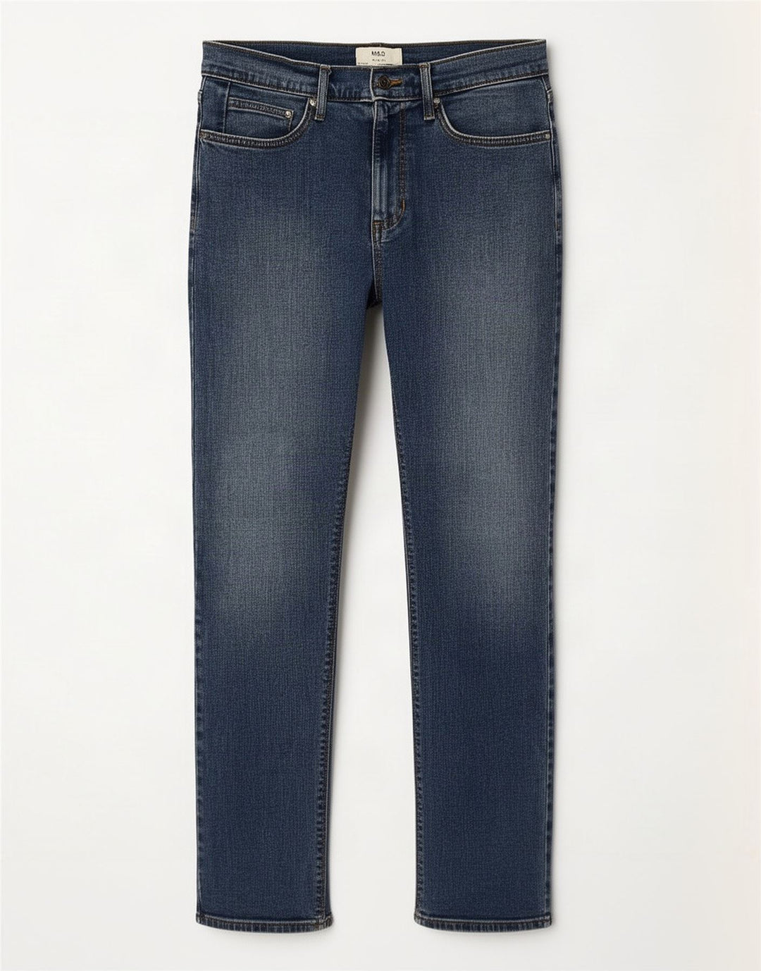 Ανδρικό Slim Jeans Marks & Spencer W32 L31 Blue Cotton
