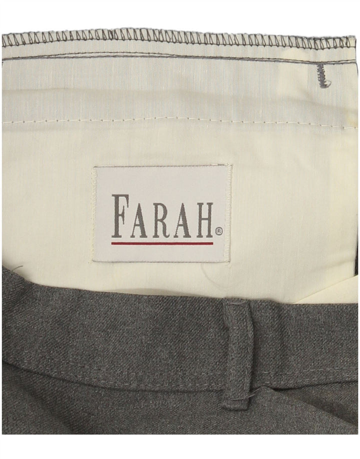 Ανδρικό ίσιο casual παντελόνι FARAH W40 L30 Γκρι